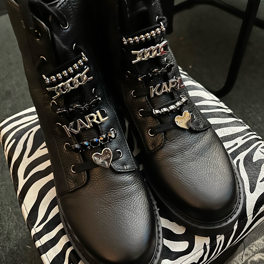 Karl Lagerfeld boots